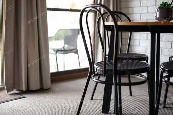 Circular Steel Dining Chairs