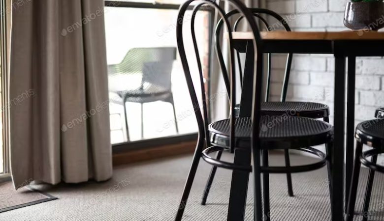 Circular Steel Dining Chairs