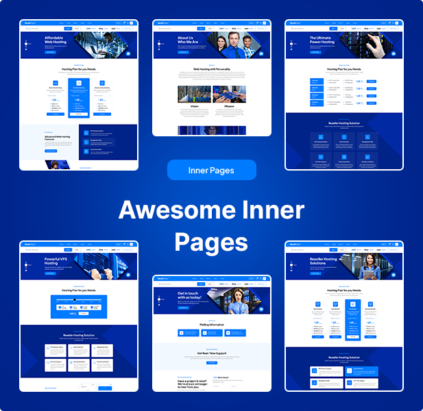ResellPress | Web Hosting HTML & WHMCS Template