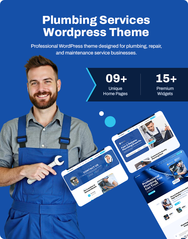 Valvoro - Plumbing Services WordPress Theme