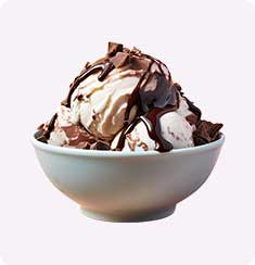 Chocolate Brownie Sundae