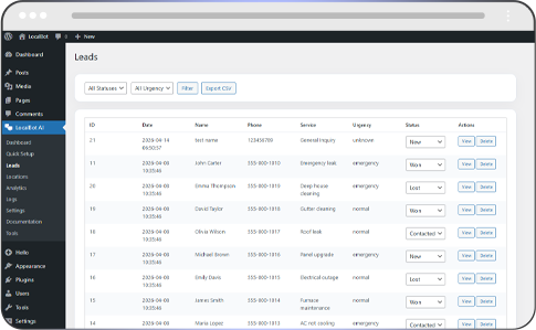 Automated Dashboard