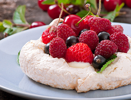 Summer Berry Pavlova