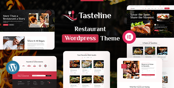 Tasteline - Restaurant & Cafe WordPress Theme