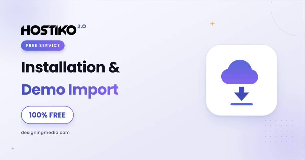 Hostiko Installation + Demo Import