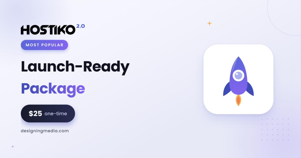 Hostiko Launch-Ready Package