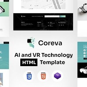 Coreva — Business Consulting HTML Template thumbnail screenshot
