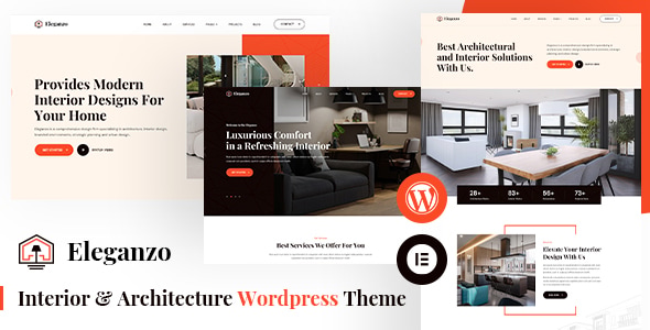 Eleganzo — Interior Furniture WordPress Theme