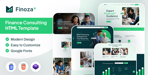 Finoza — Finance Accounting HTML Template