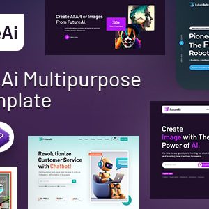 Future AI — Robotics Multipurpose HTML Template thumbnail screenshot
