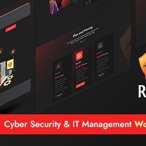 Redlight — Cyber Security & IT Management WordPress Theme thumbnail screenshot