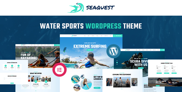 Seaquest | Water Sports WordPress Theme