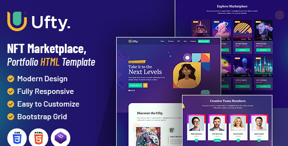 Ufty — Furniture Store HTML Template