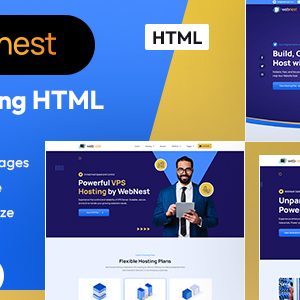 Webnest — Web Hosting HTML Template thumbnail screenshot