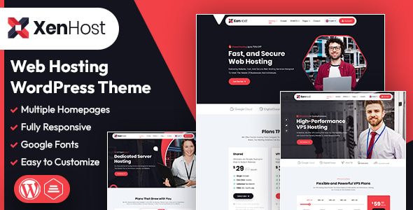 XenHost — Web Hosting WordPress & WHMCS Theme